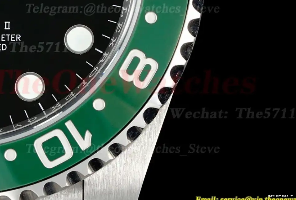 SS Master 126720 SS 40mm II Dial EWEF SH3285 Sprite Jub Black GMT 0627